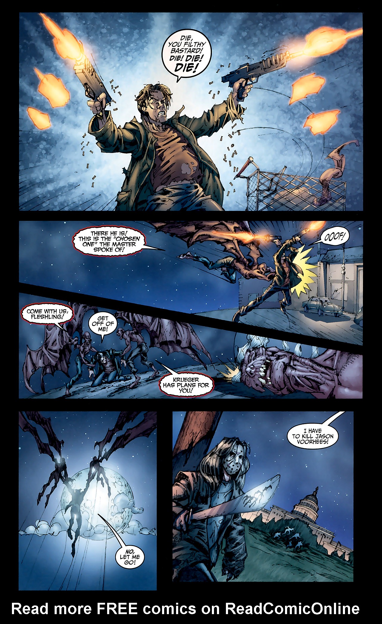 Read online Freddy vs. Jason vs. Ash: The Nightmare Warriors comic -  Issue #4 - 8