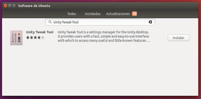 Software de Ubuntu buscar