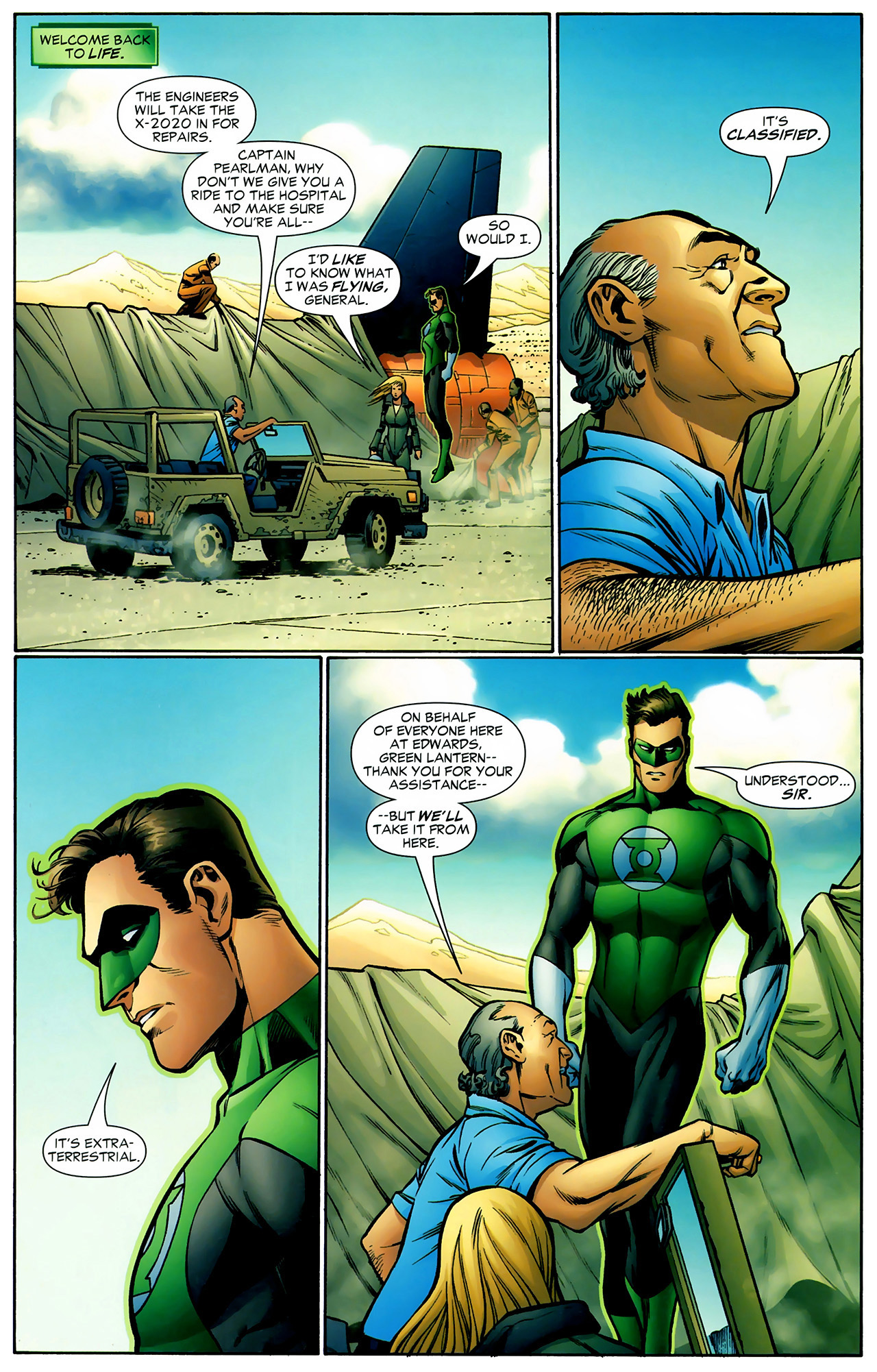 Read online Green Lantern (2005) comic -  Issue #2 - 6