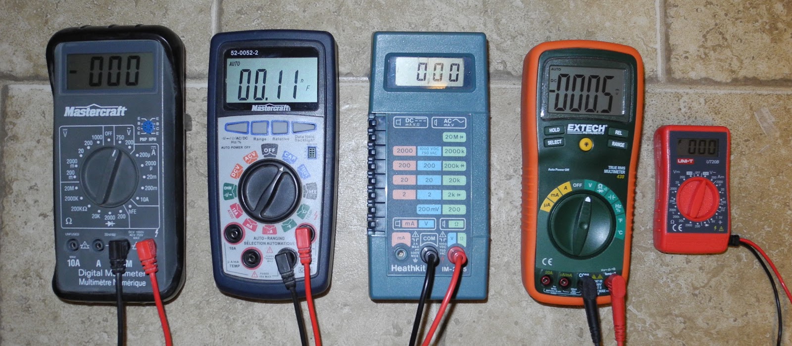 Jeff Tranter's Blog A Small Collection of Digital Multimeters