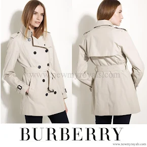 Queen Letizia Style Burberry London Trench Coats