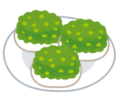 ずんだ餅のイラスト