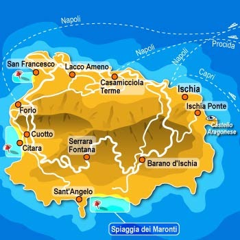 Location Ischia: Histoire de l'île