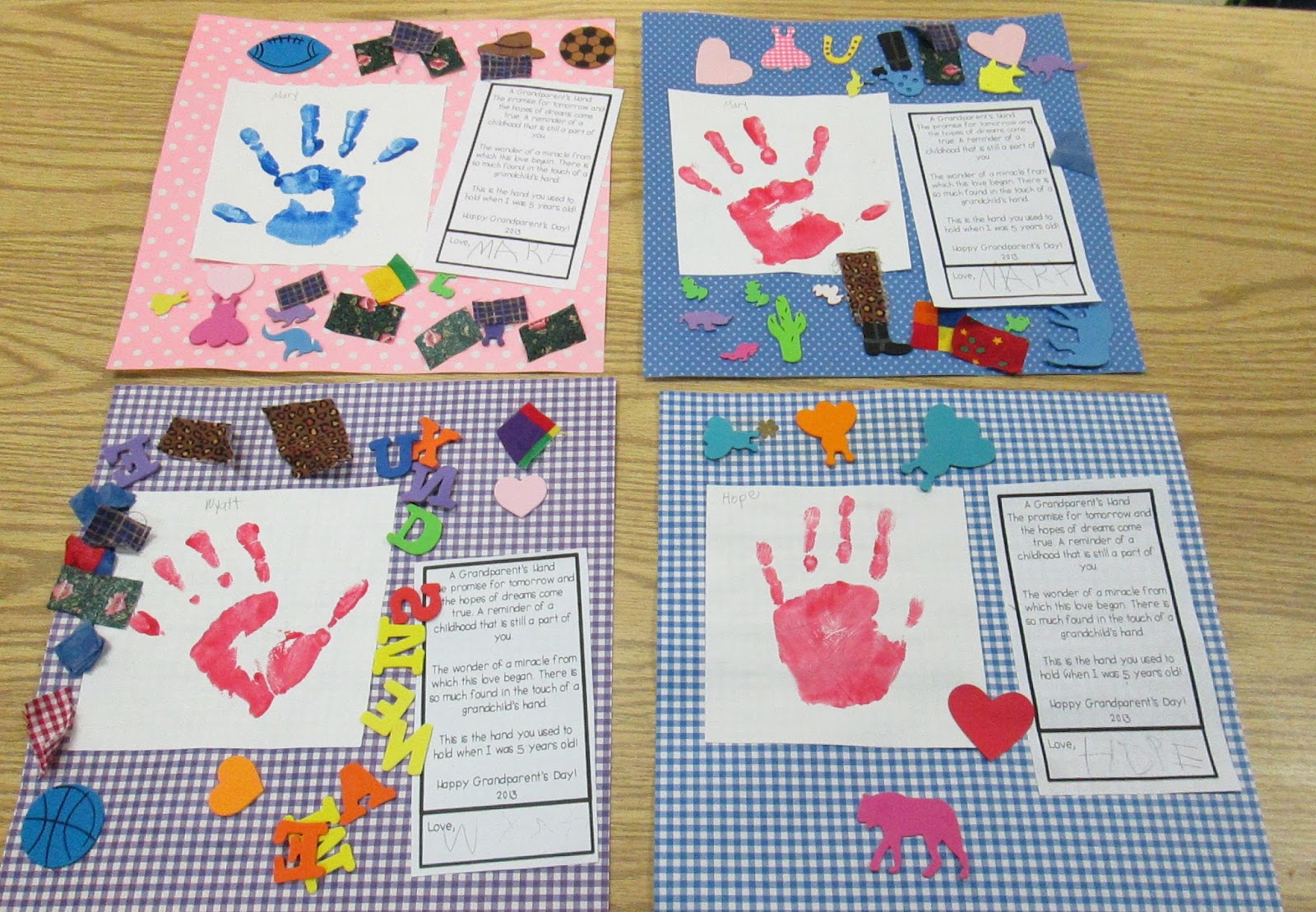 Grandparent's Day Idea | Love Those Kinders