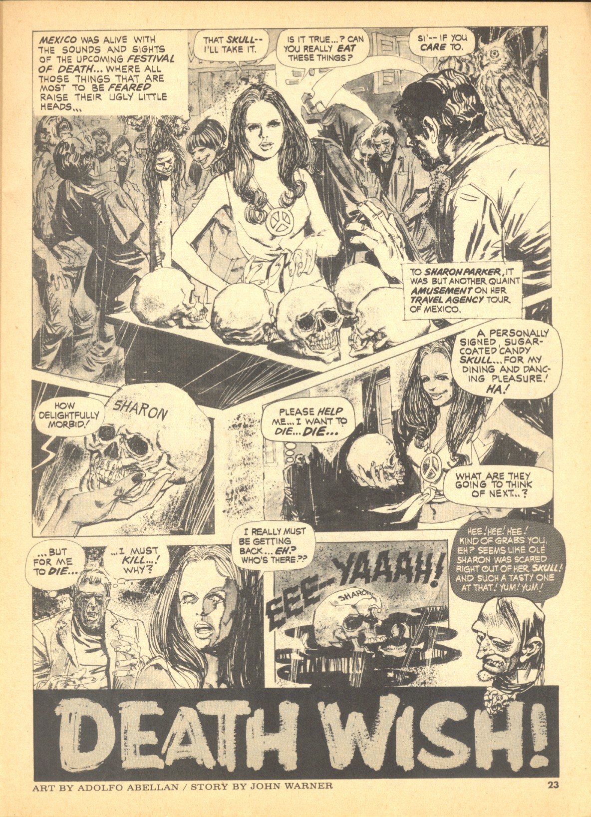 Read online Creepy (1964) comic -  Issue #51 - 23