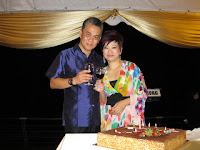 Birthday mum, Jane Ng and husband