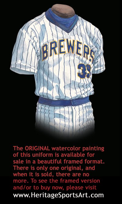 brewers jersey history