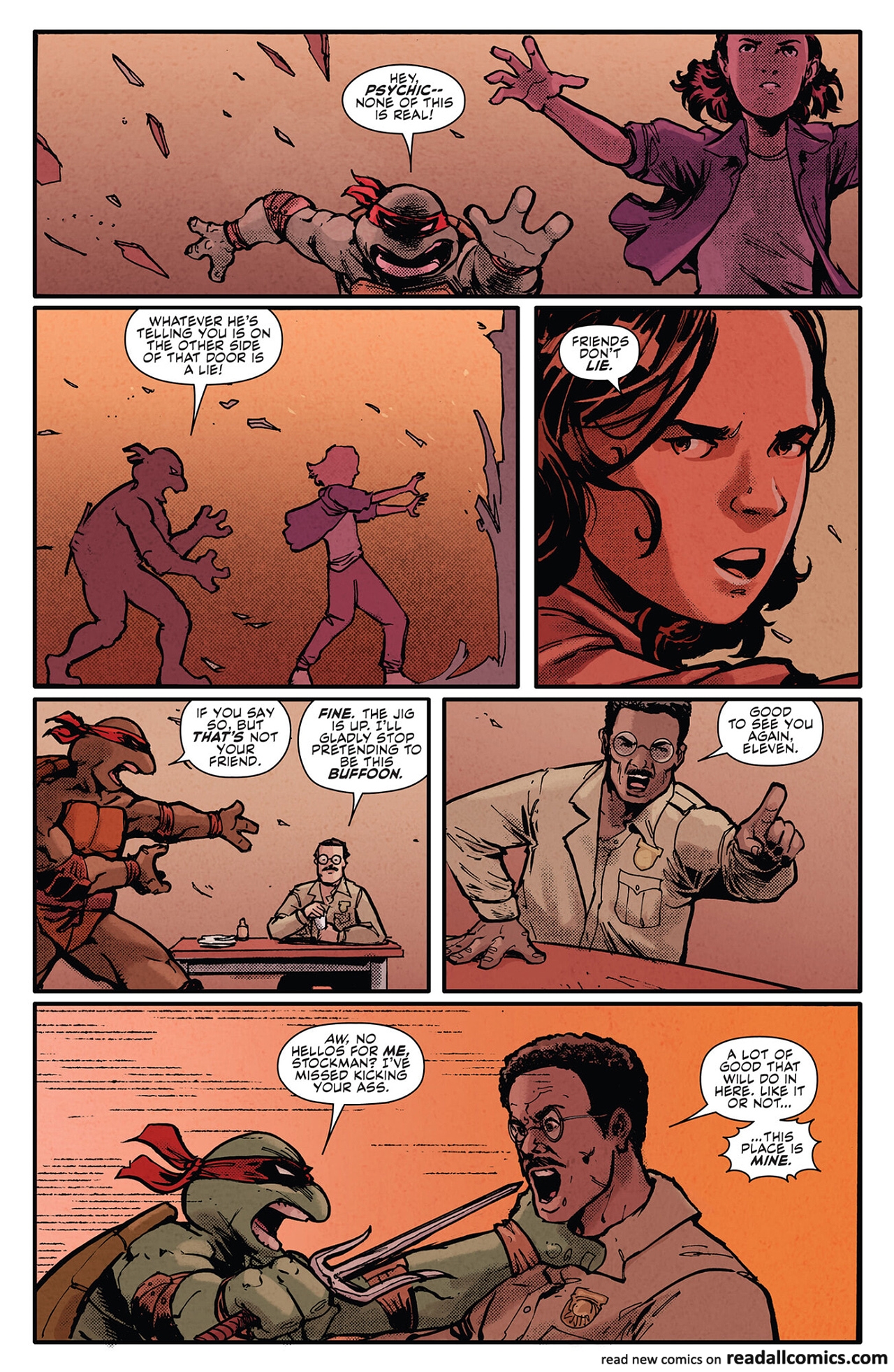 Teenage Mutant Ninja Turtles x Stranger Things chapter 2 page 19