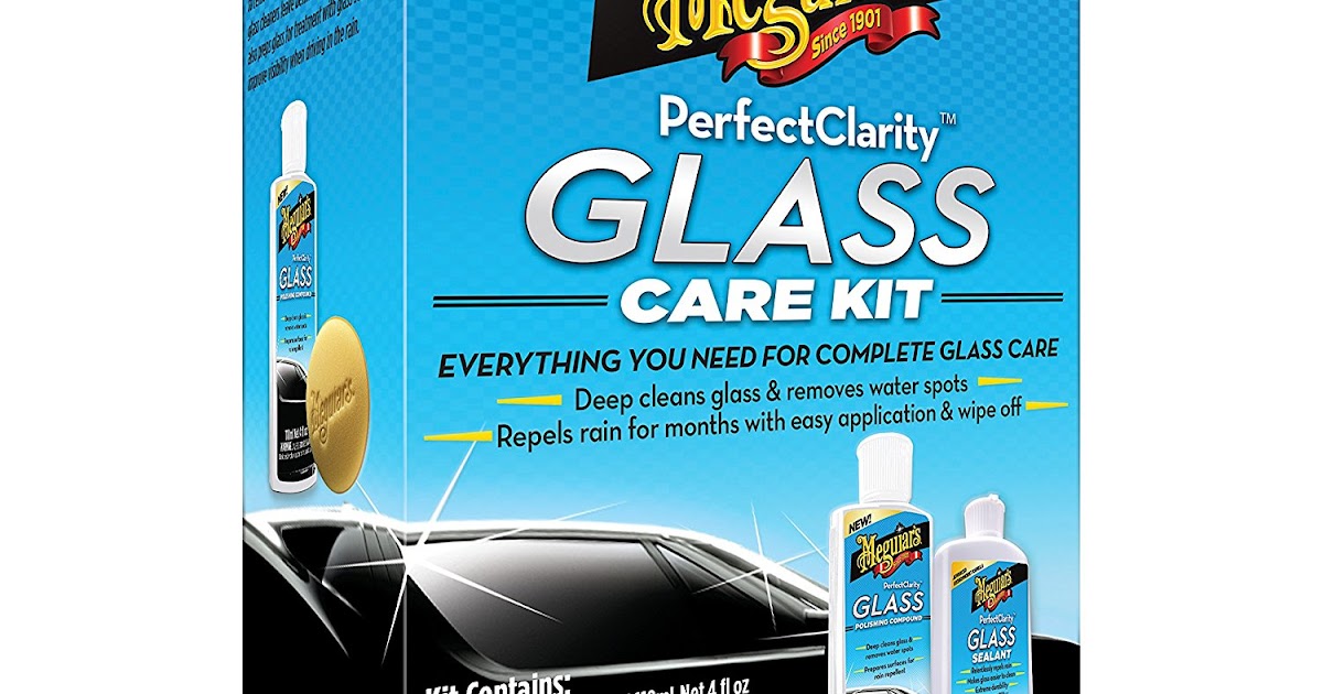 Meguiar's G8800 Perfect Clarity Glass Kit Leather Conditioner Leather Protector Best