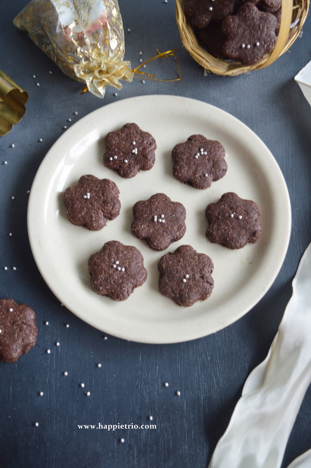 Easy Chocolate Cookies Recipe Eggless and Butterless Chocolate