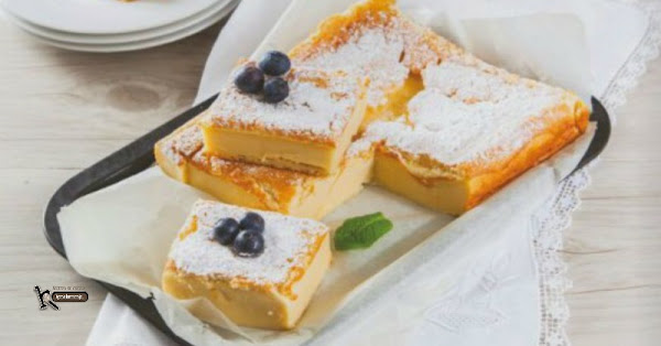 Bizcocho cremoso de Limón