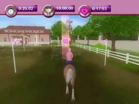 Jogando e Analisando: BARBIE RIDING CAMP: HORSE ADVENTURES (PS2
