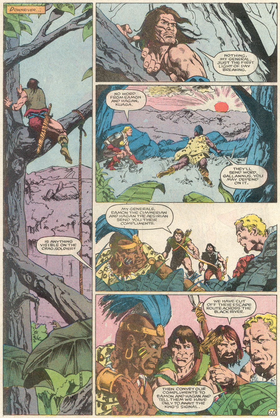 Read online Conan the King comic -  Issue #30 - 21