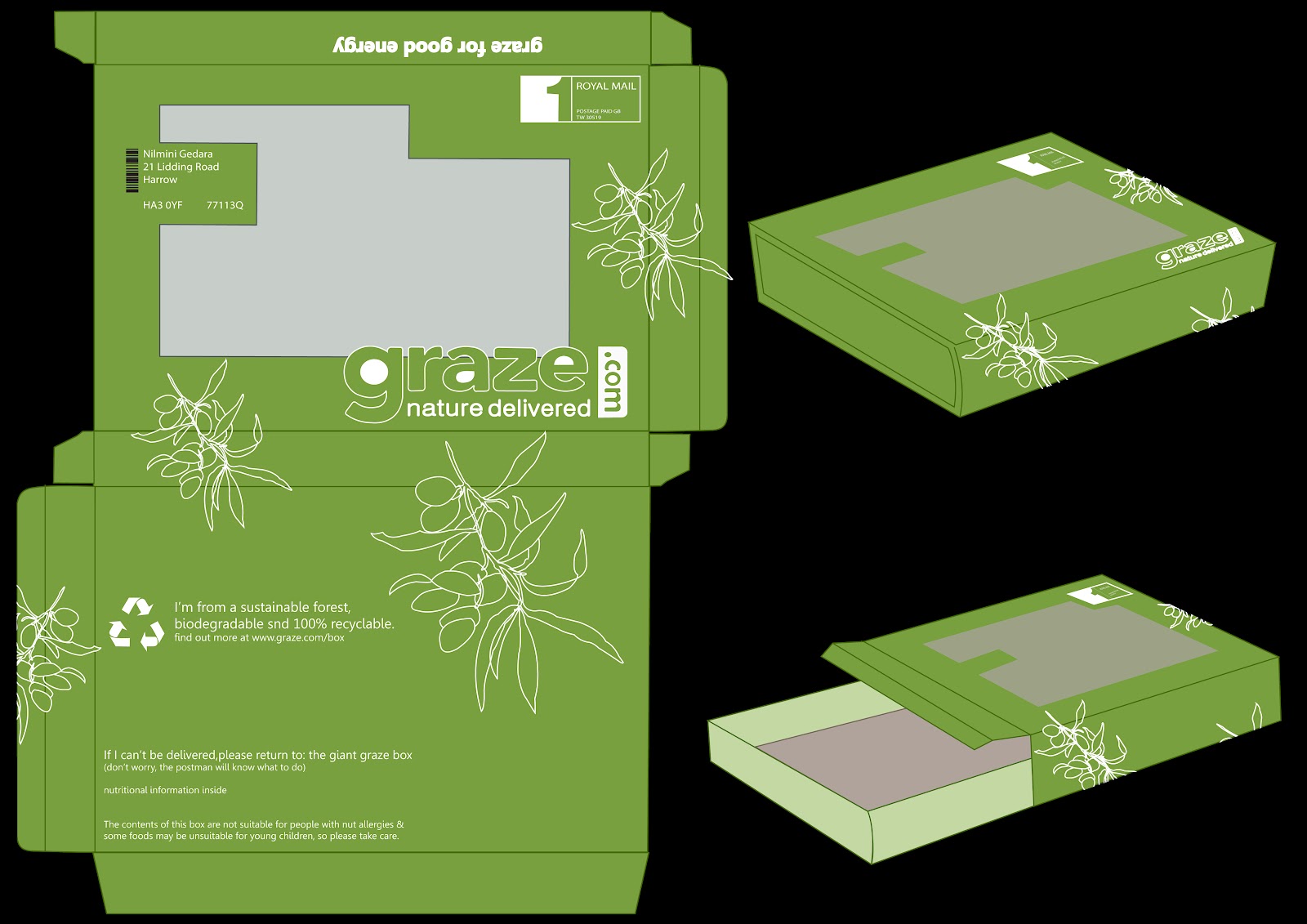 Creative Design Graze Packaging