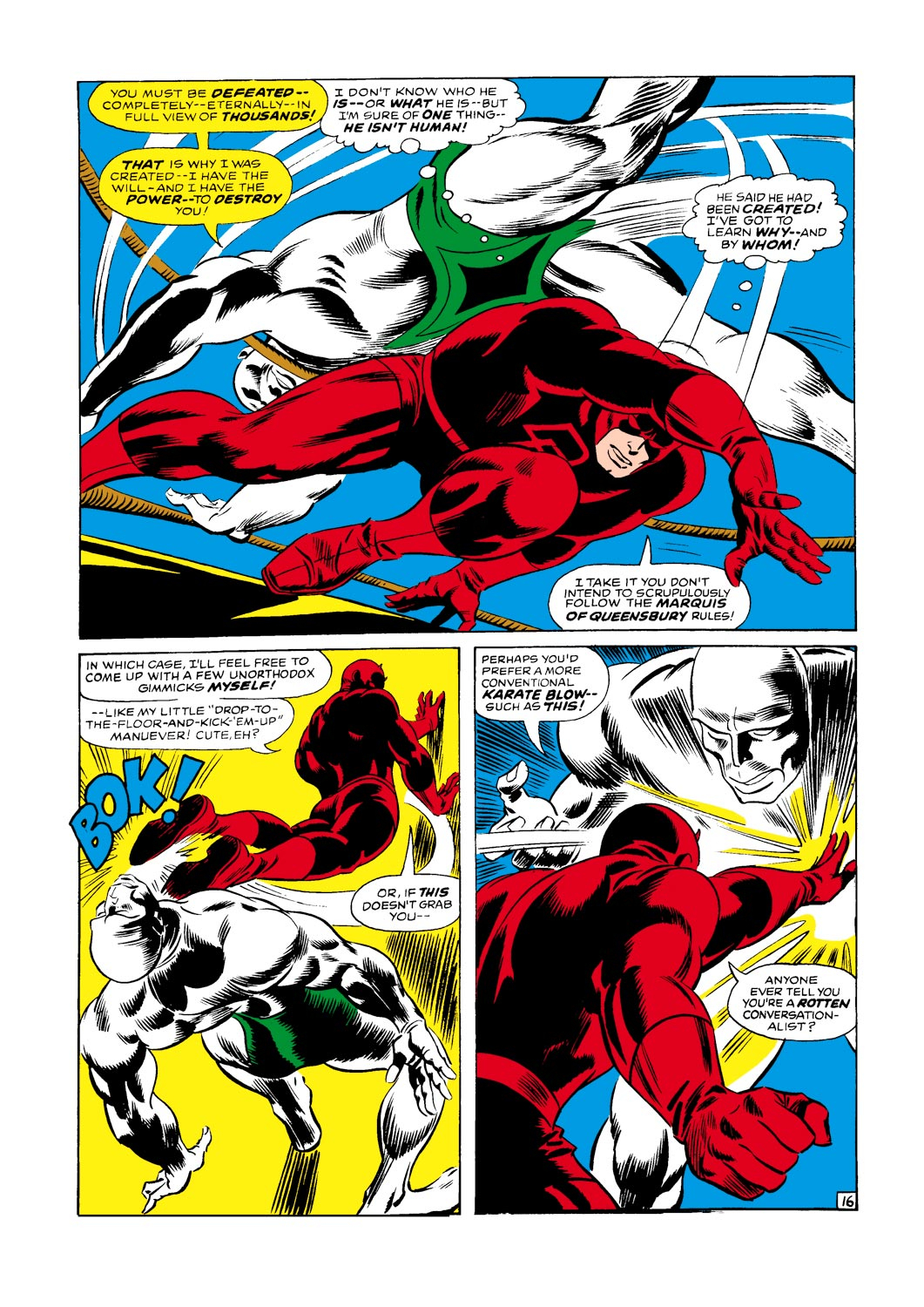 Read online Daredevil (1964) comic -  Issue #22 - 17
