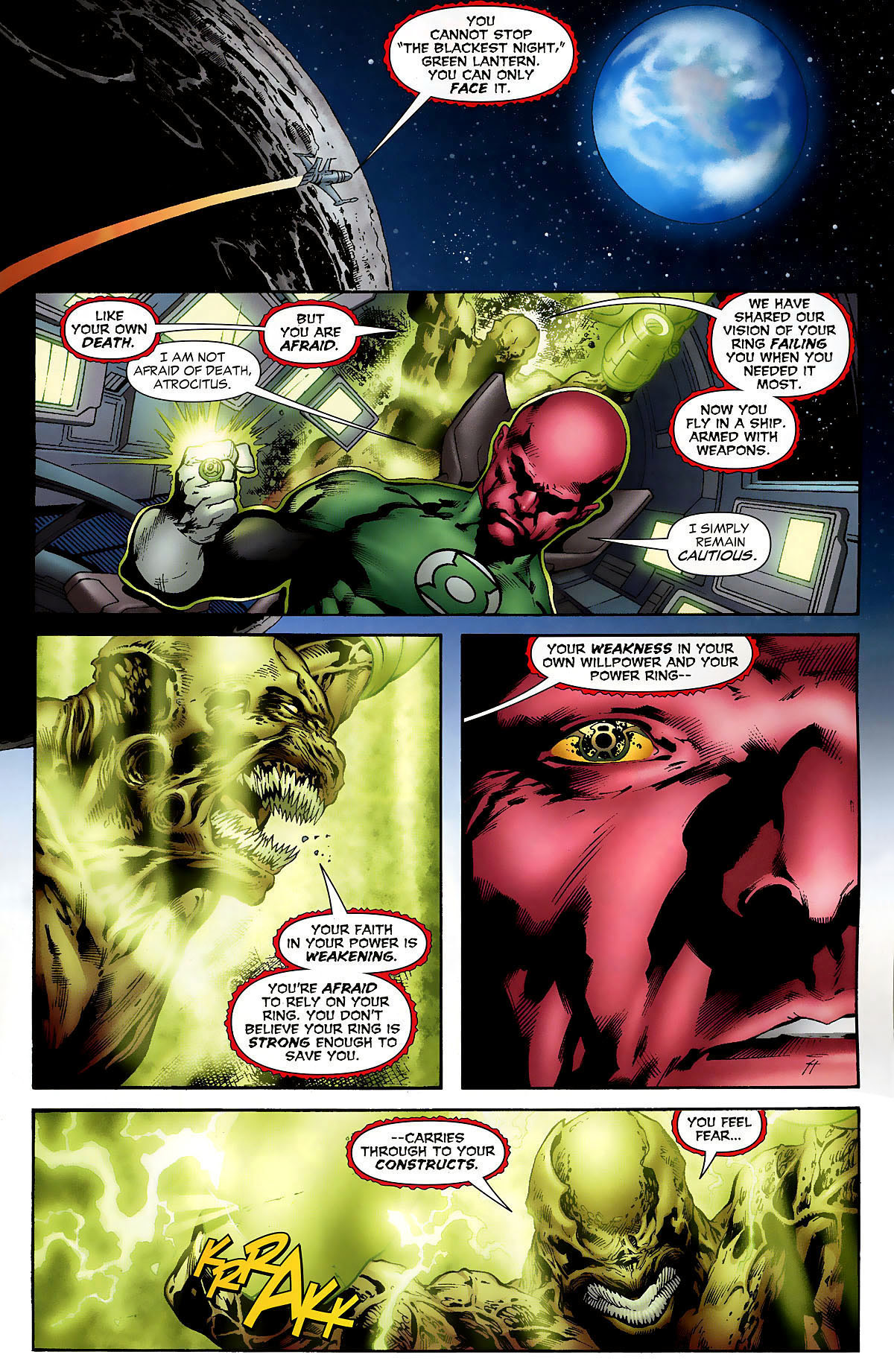 Read online Green Lantern (2005) comic -  Issue #30 - 10
