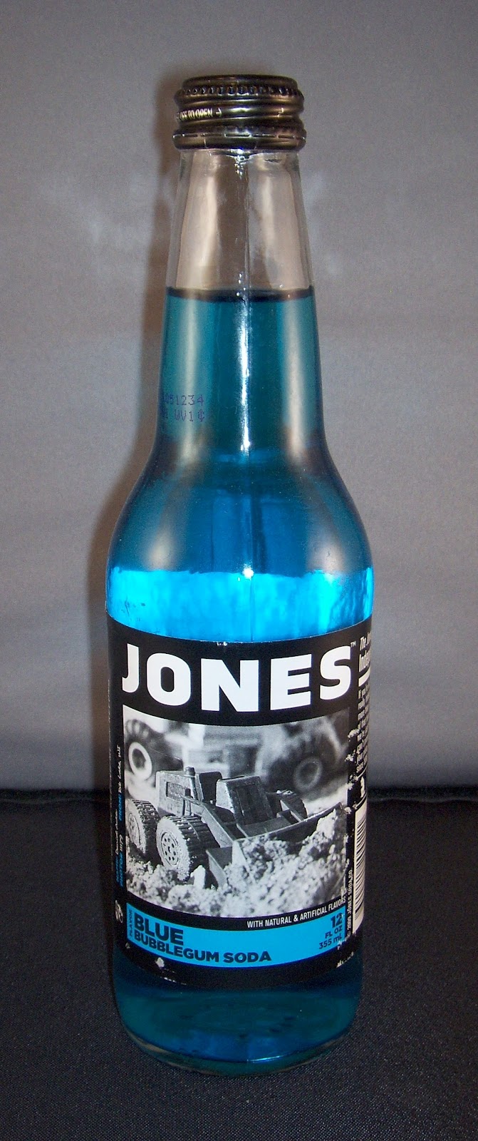 Ross's Soda Blog: Jones Soda Blue Bubblegum