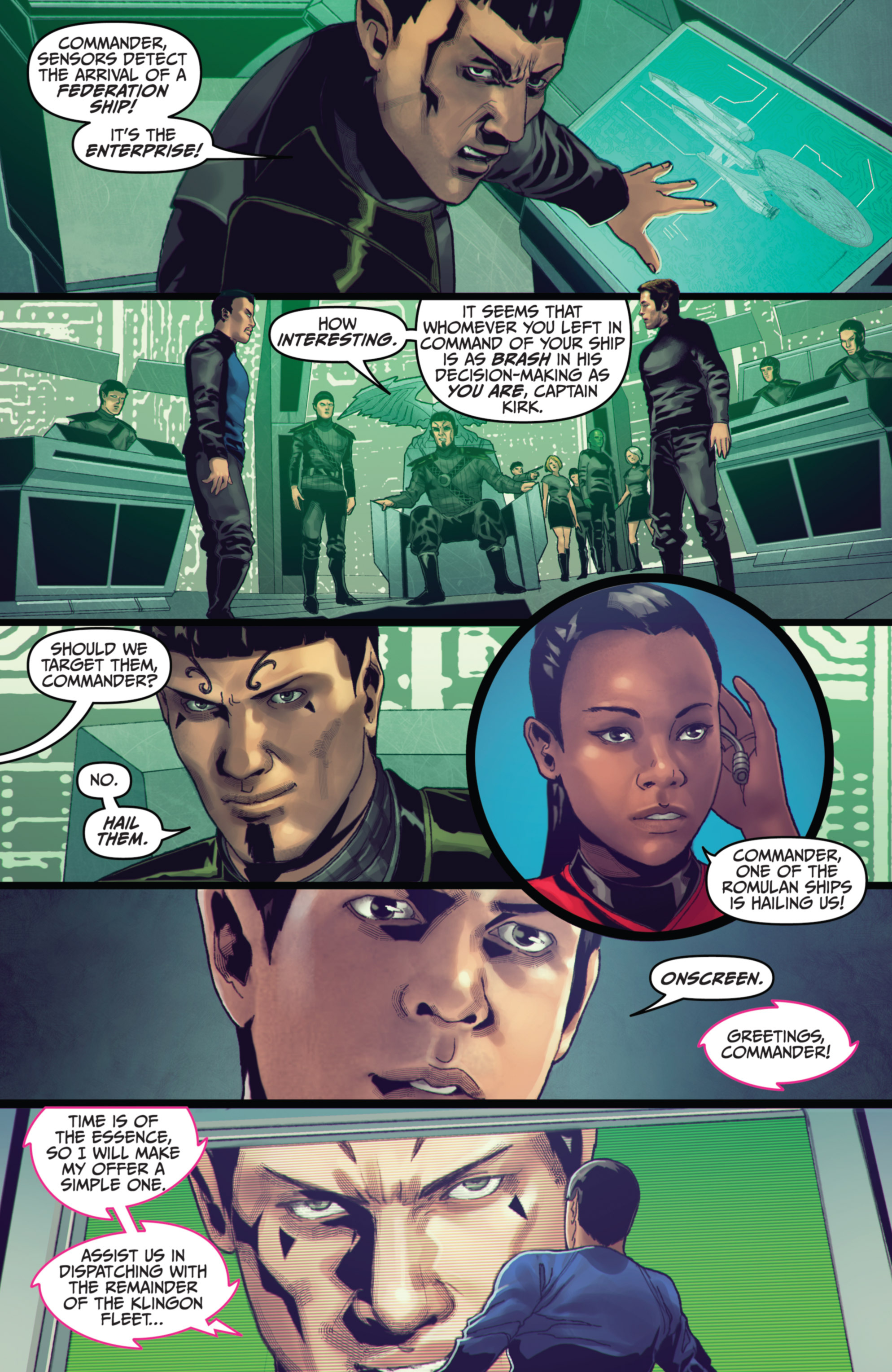 Read online Star Trek (2011) comic -  Issue #27 - 16