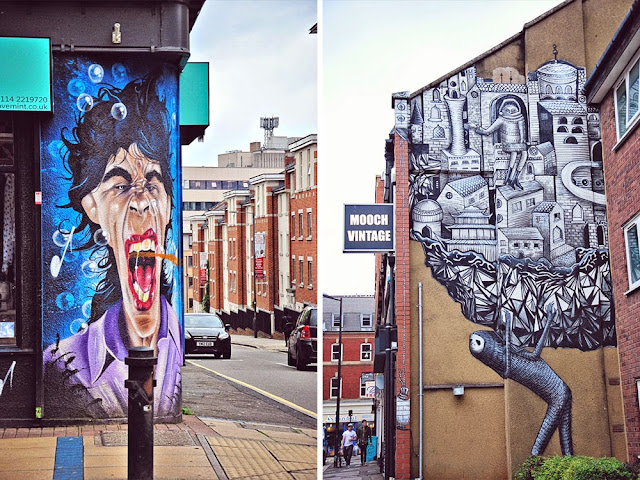 Sheffield street art walk 