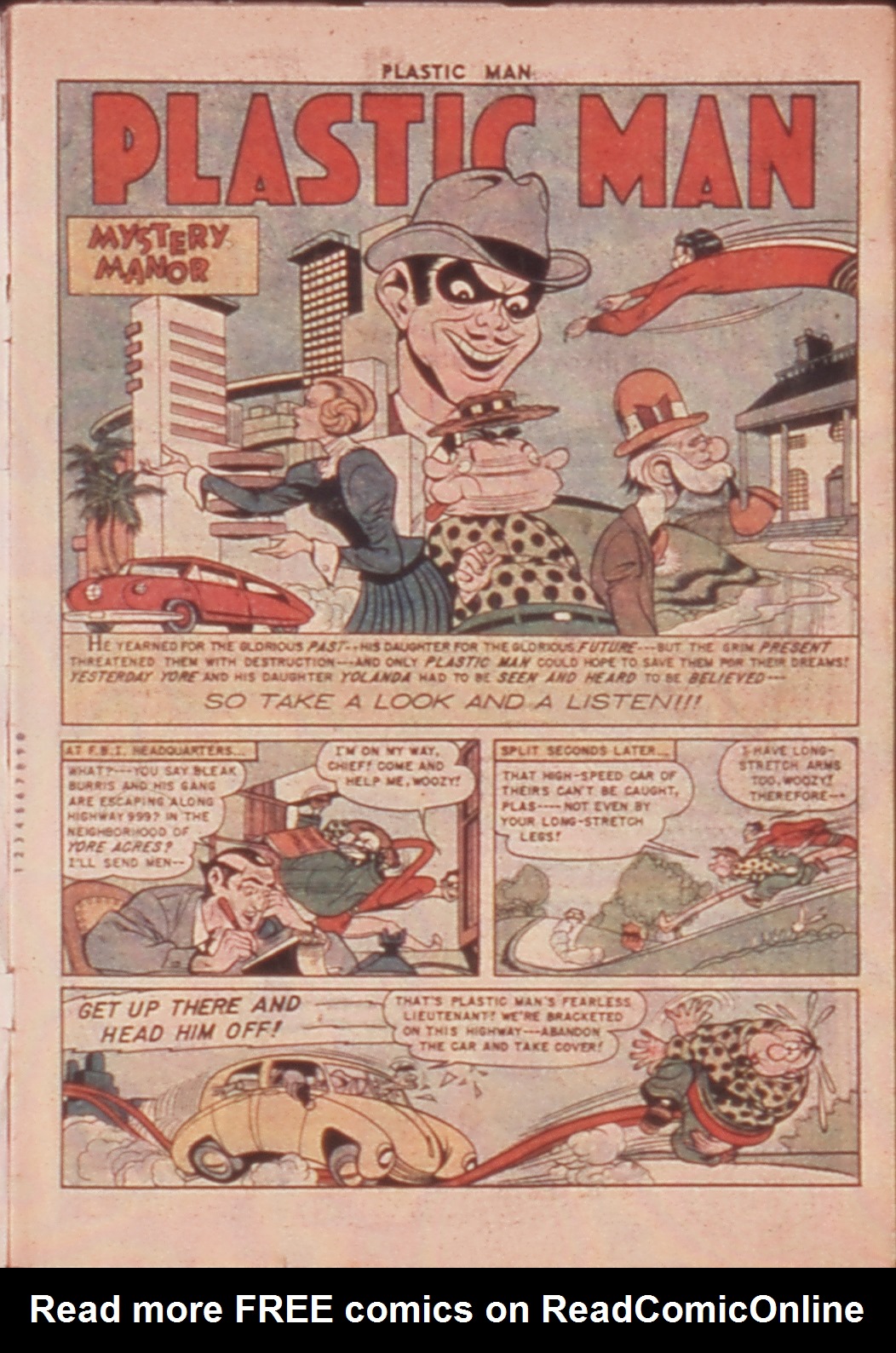 Read online Plastic Man (1943) comic -  Issue #62 - 3