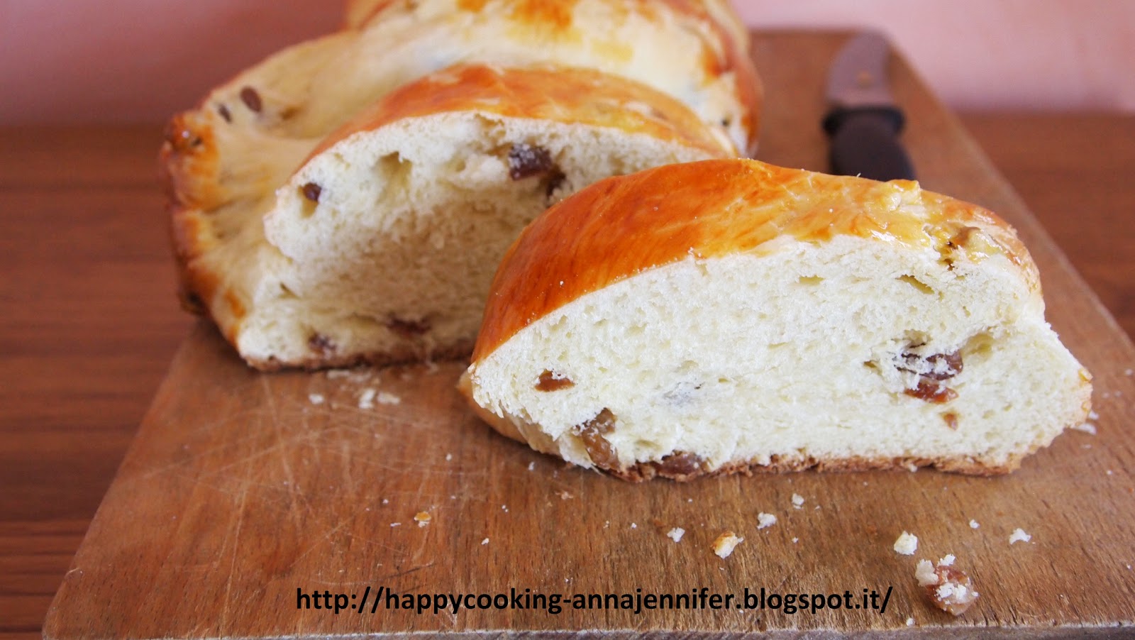 HAPPY COOKING Pan Brioches all'uvetta