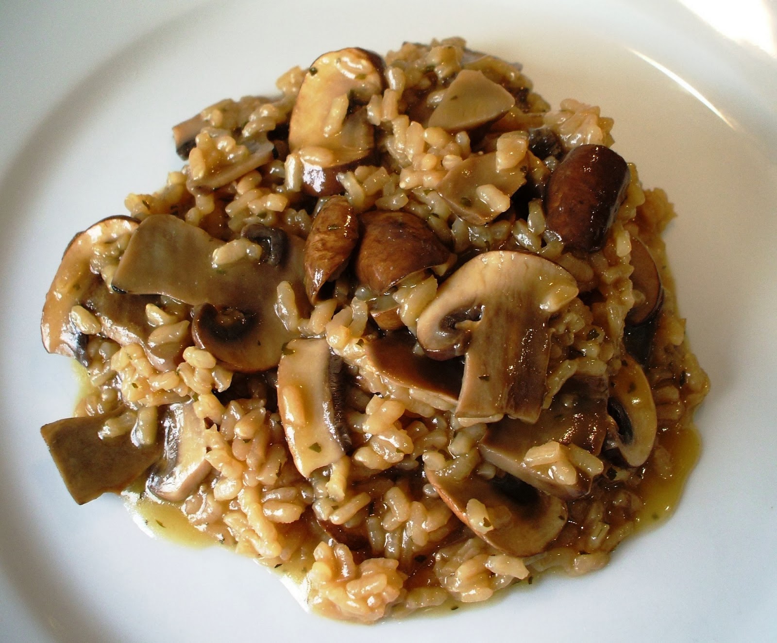 MES AMIS CUISINENT RISOTTO AUX CHAMPIGNONS PORTOBELLO