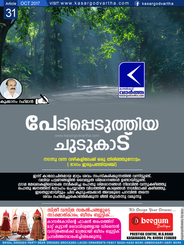 പേടിപ്പെടുത്തിയ ചുടുകാട്