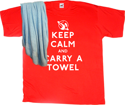 The Hitchhiker's Guide to the Galaxy tribute douglas adams t-shirt ephemeral-t-shirts
