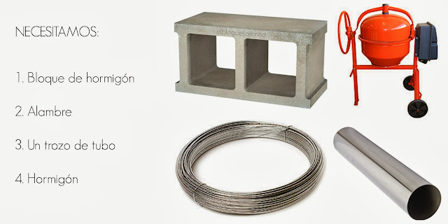 El blog de Lorenna: Base para la sombrilla