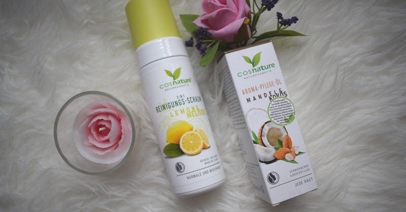 Cosnature - naturalna pianka oczyszczaj?ca oraz olejek do piel?gnacji cia?a