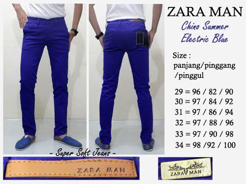 SHE AHIANA PUTRI: Chino zara man