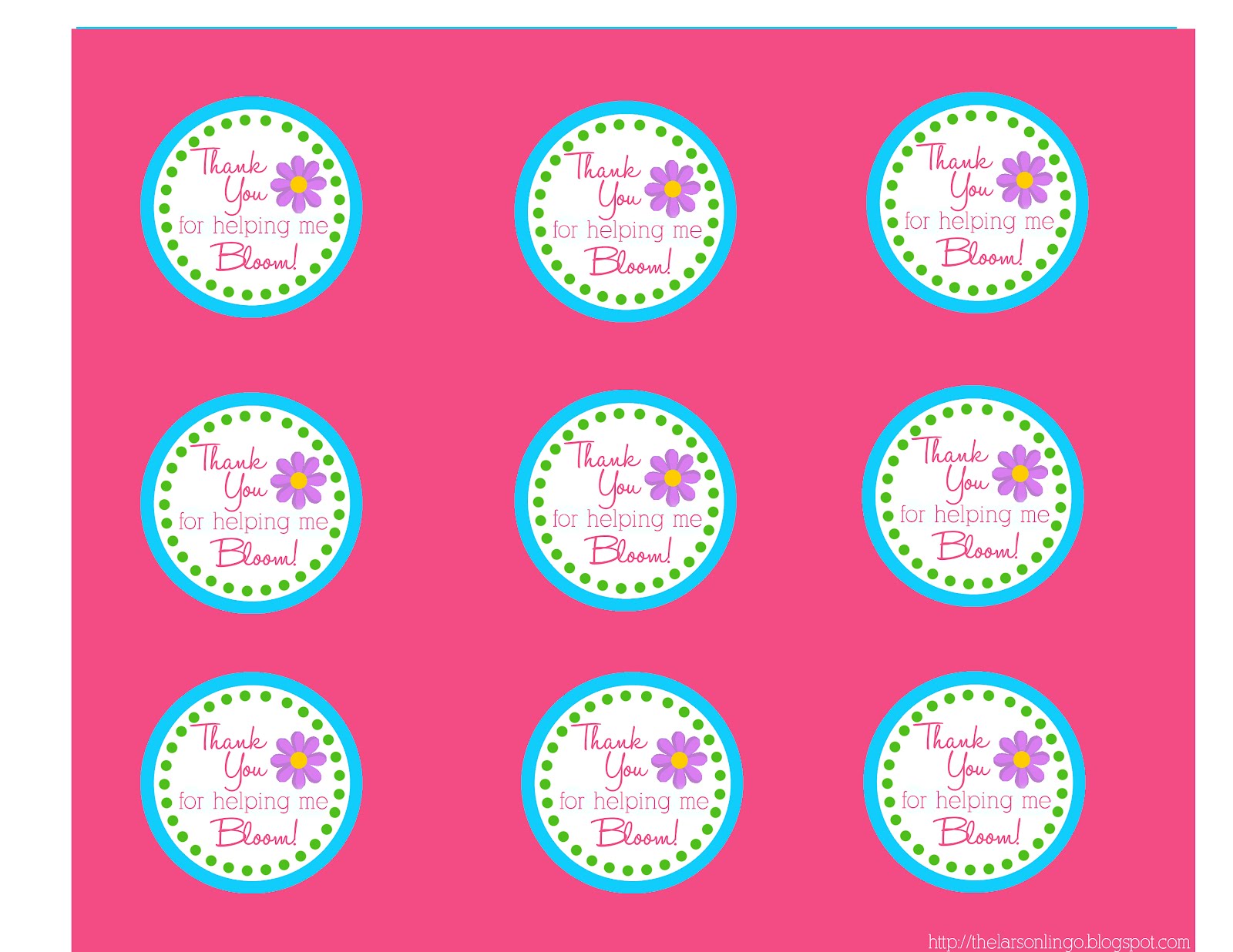 the larson lingo end of school year teacher gift a free printable