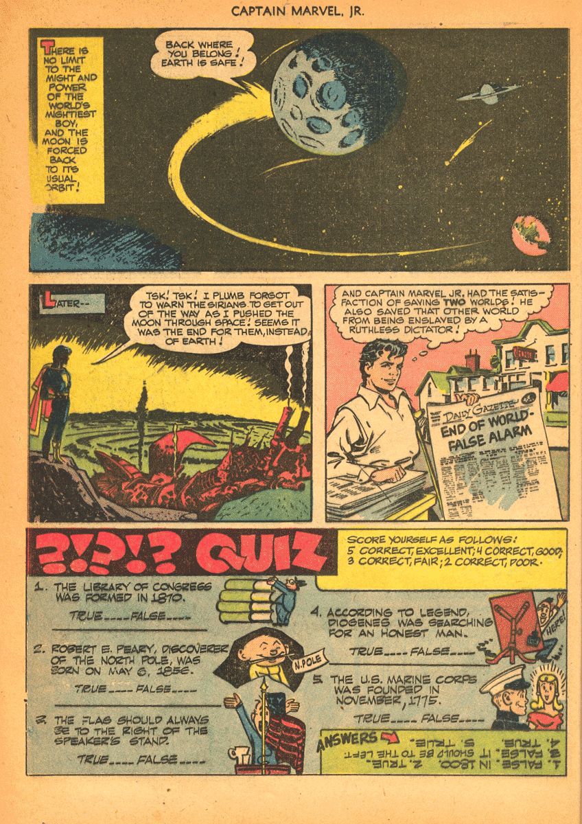 Read online Captain Marvel, Jr. comic -  Issue #84 - 11
