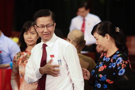 Bà Nguyễn Thị Quyết Tâm tái đắc cử Chủ tịch HĐND TP HCM - Ảnh 2 Ba Nguyen Thi Quyet Tam tai dac cu Chu tich HDND TP HCM - Anh 2