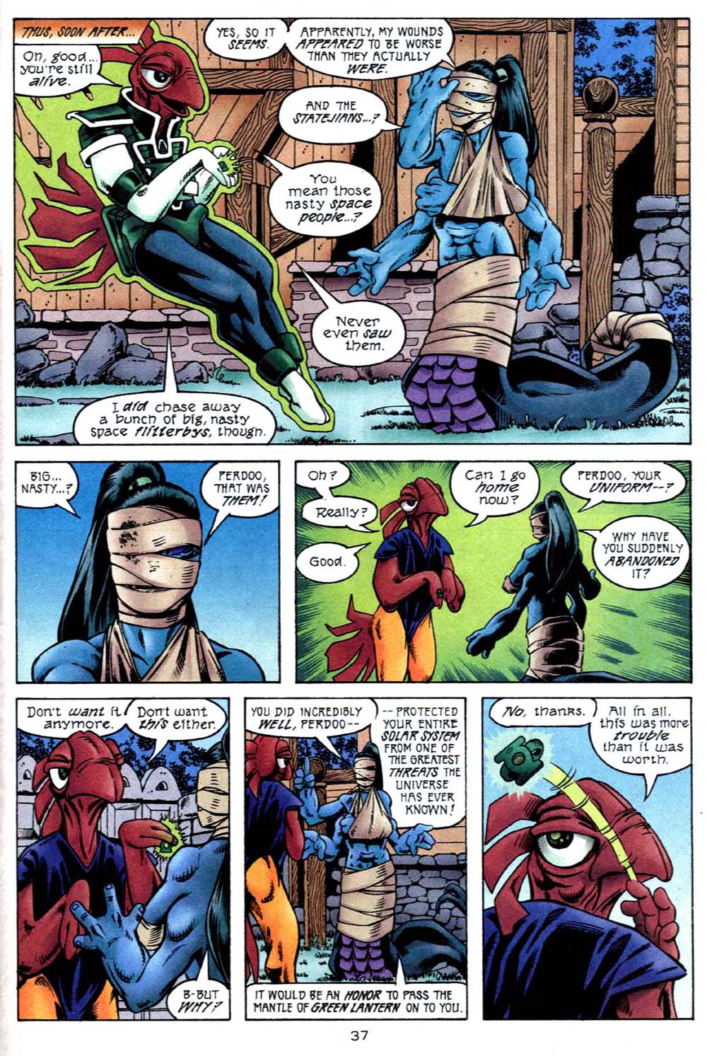 Read online Green Lantern (1990) comic -  Issue # Annual 5 - 38