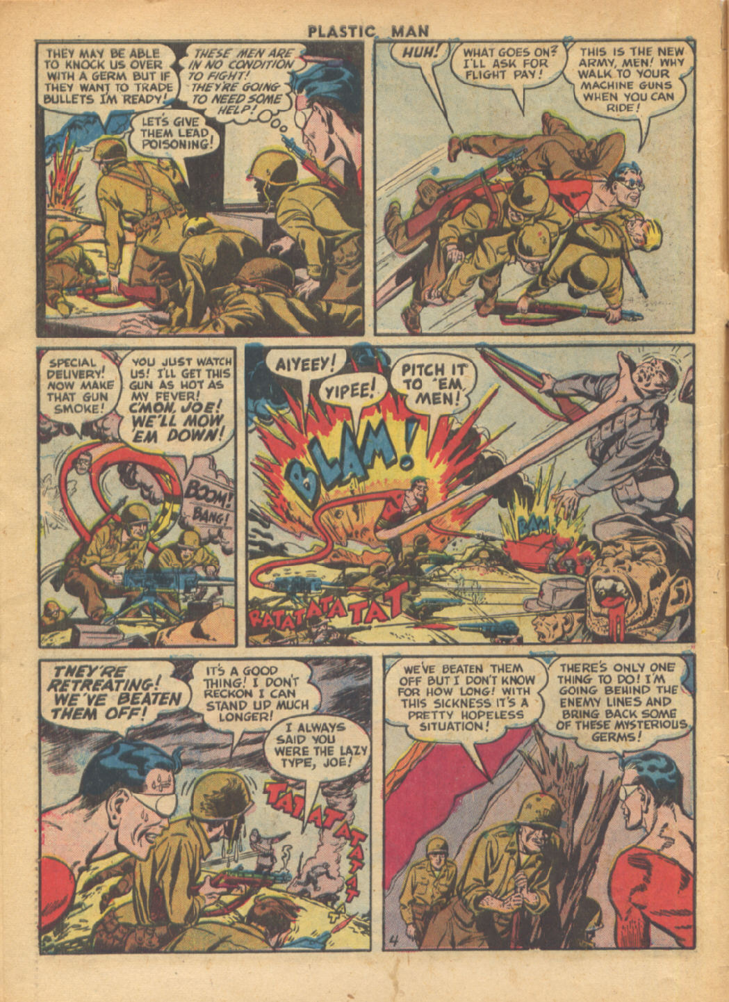 Read online Plastic Man (1943) comic -  Issue #38 - 6