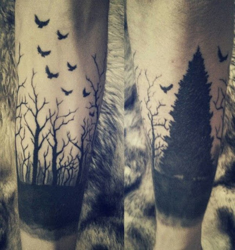 Crescer, embora o mundo é difícil. Ser forte, mesmo se os desafios que virão. Que é o que esta tatuagem pode significar. Ou novamente, ele poderia depender de você e de sua história.