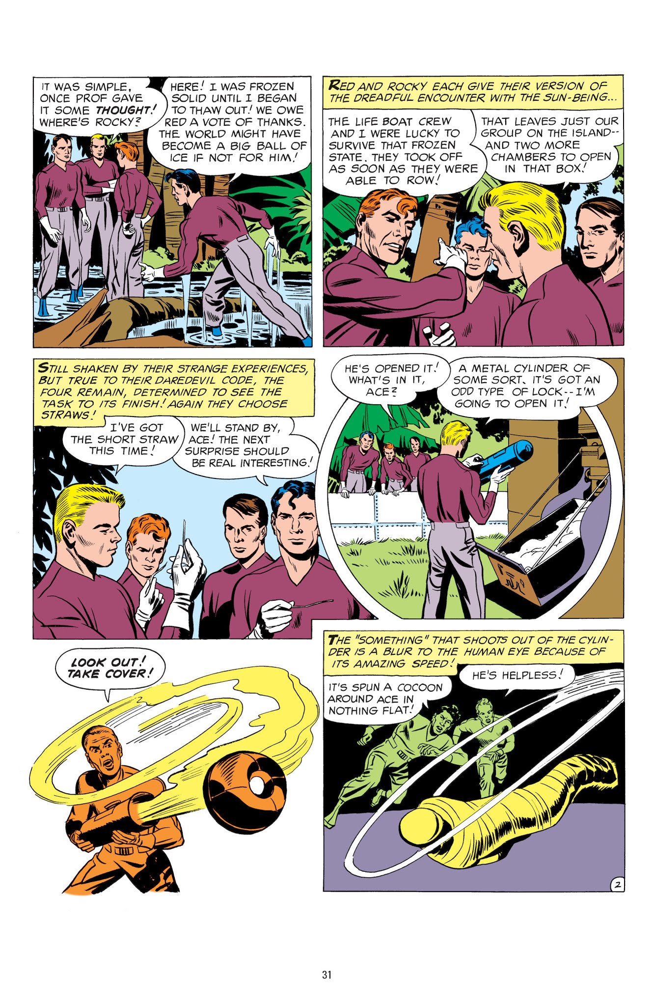 Read online Challengers of the Unknown by Jack Kirby comic -  Issue # TPB (Part 1) - 31