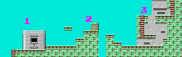 The Undesigner: Mega Man I: Cut Man's Stage Breakdown