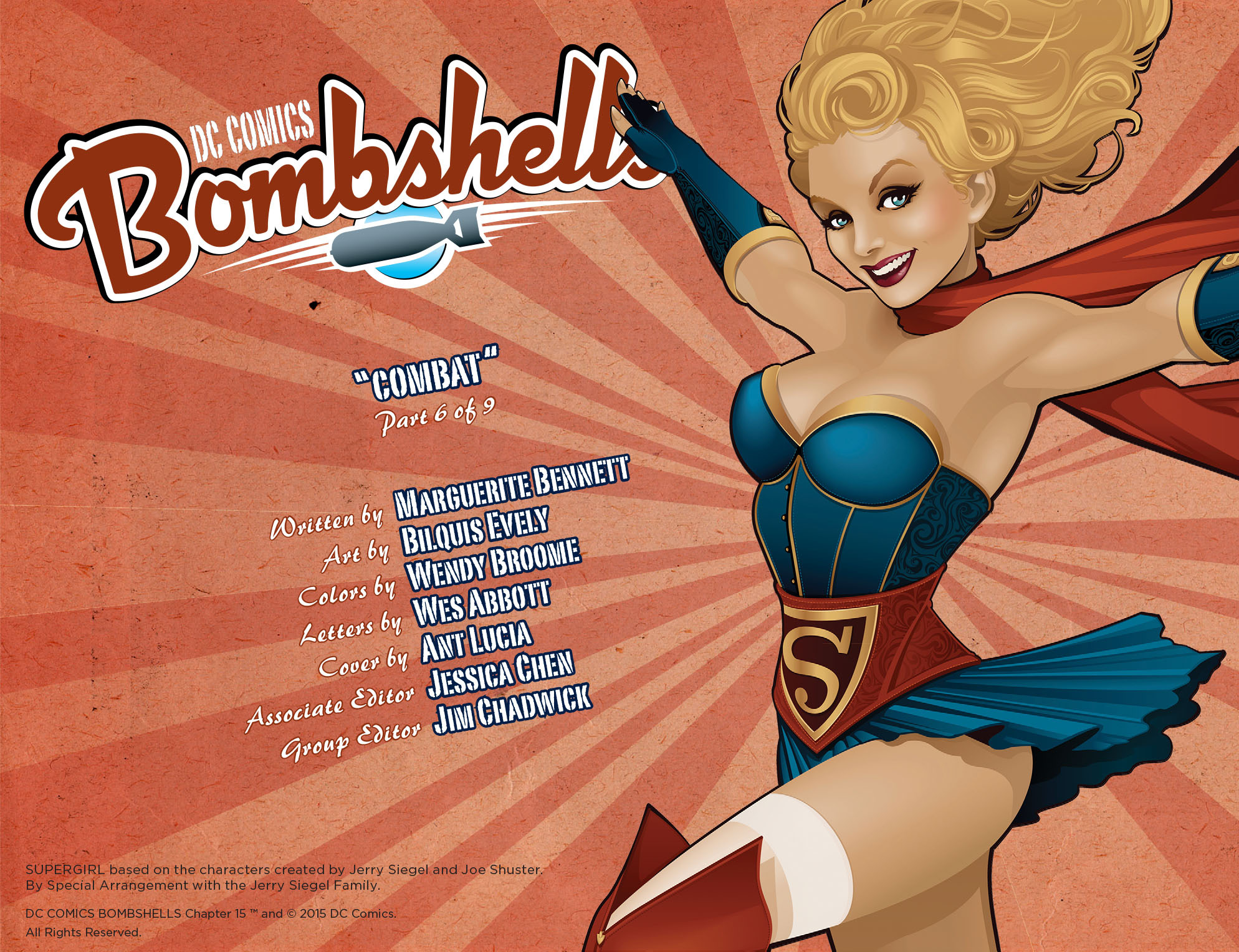 Read online DC Comics: Bombshells comic -  Issue #15 - 2
