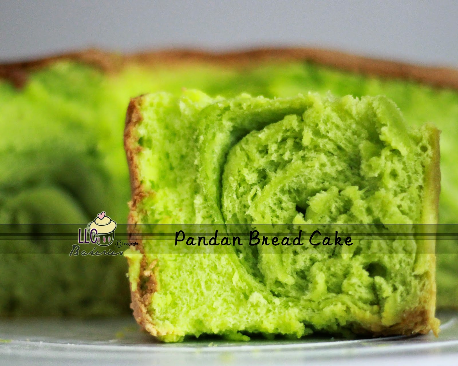 LLC Bakeries Pandan bread cake