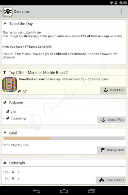 CashPirate Cashpirate cash pirate dinheiro android ganha ganhar app aplicação