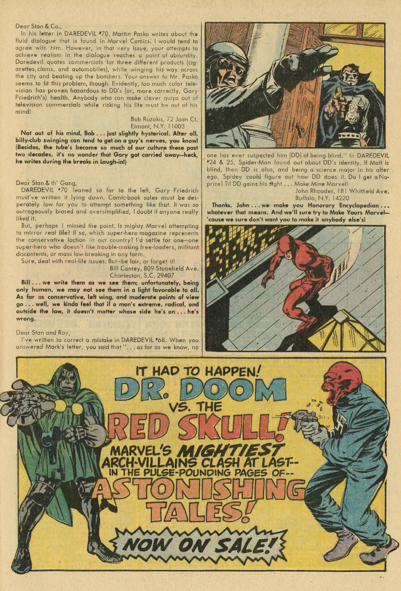 Read online Daredevil (1964) comic -  Issue #74 - 34