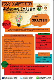 Essay Competition Himapem 2016 Essay Competition Himapem 2016