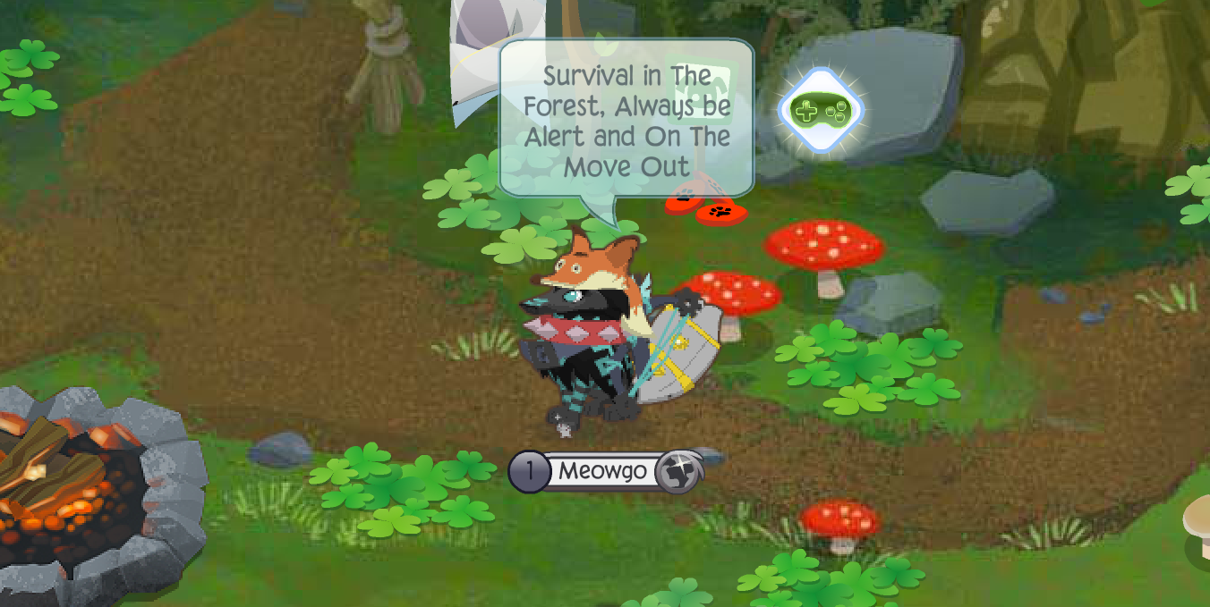 Meowgo won Survival in the Forest!