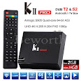 K2 PRO DVB-T2 / S2 + Android Smart TV Box