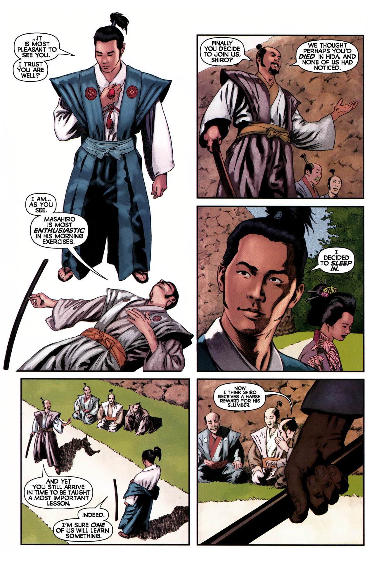 Samurai: Heaven and Earth (2006) issue 4 - Page 4