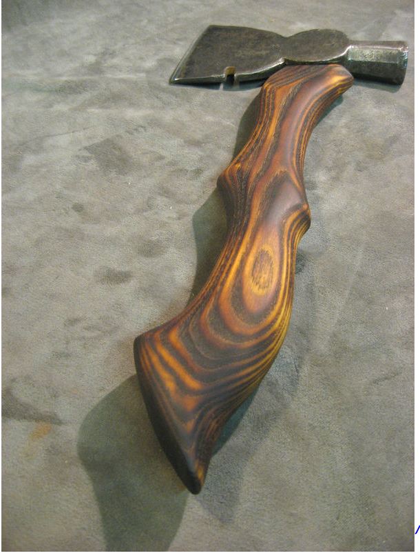 Trifocus Examples of my favorite axe makers skill.