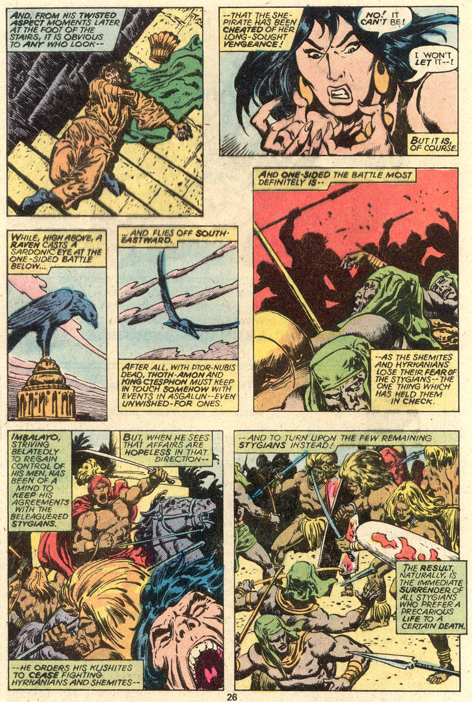 Read online Conan the Barbarian (1970) comic -  Issue #93 - 15