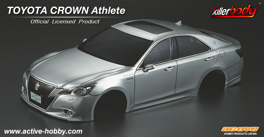 キラーボディ killer bodyトヨタ クラウンアスリート 1/10 ボディ killerbody キラーボディ トヨタ クラウン アスリート クリア
